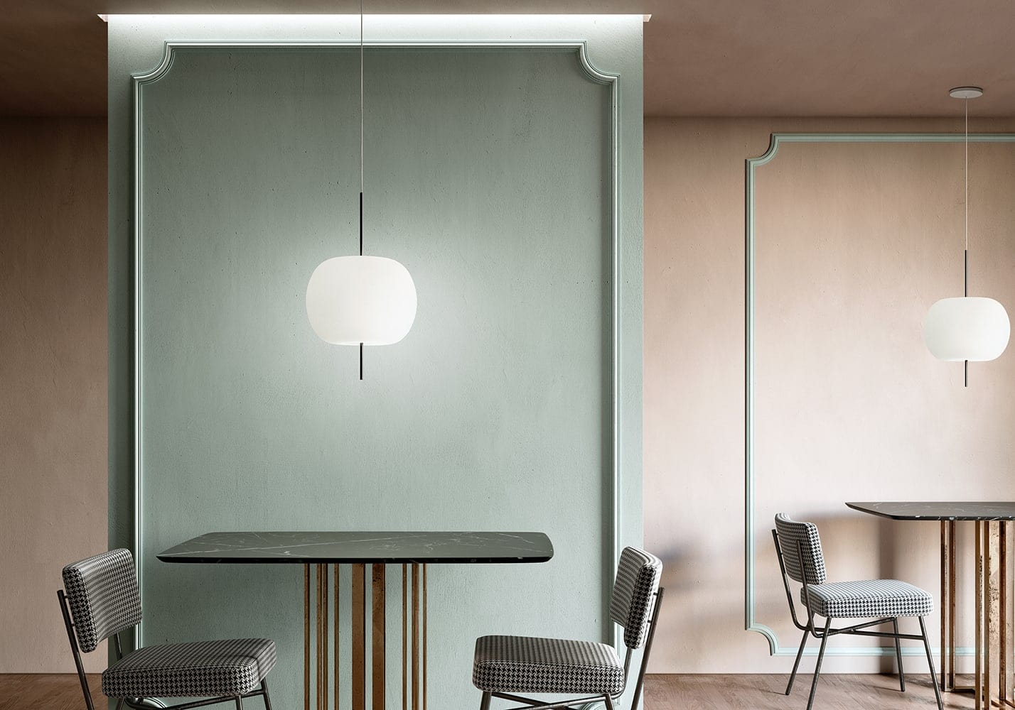 Kushi suspension - Immagine ambientata