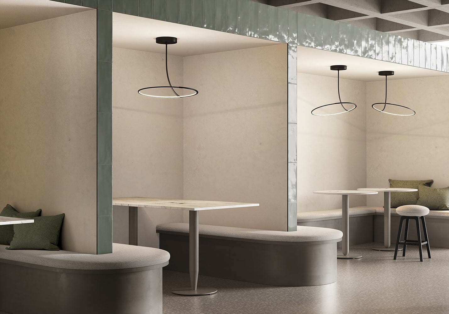 Poise ceiling - Immagine ambientata