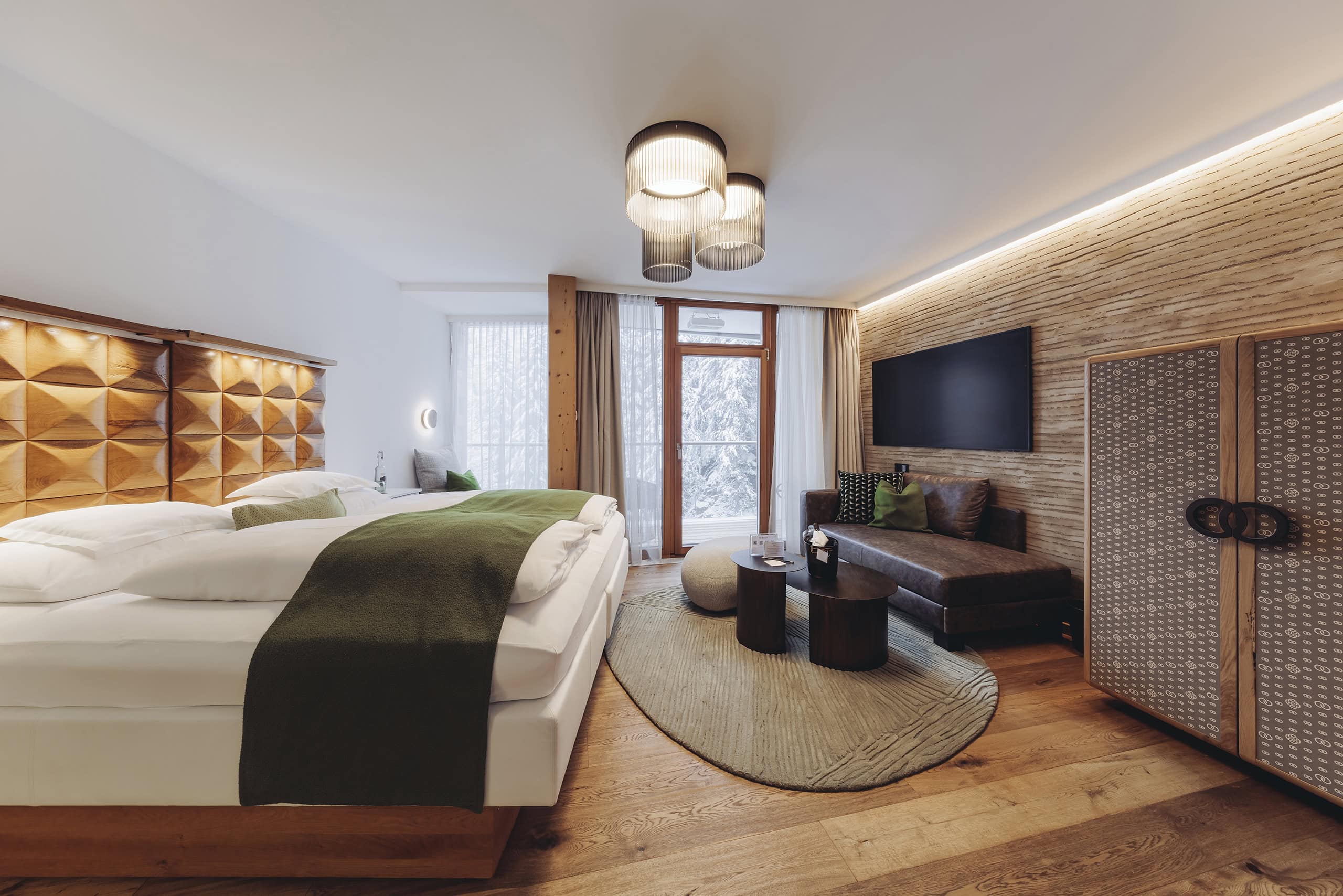 Camera con lampada Giass - Mooser hotel, Austria